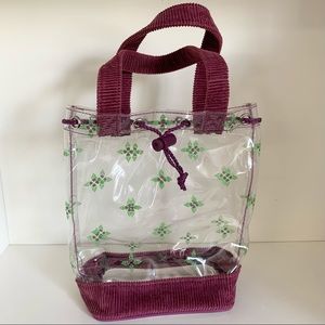 Hold Vintage Clear bucket bag